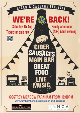 Farnham Lions Cider and Sausage Festival