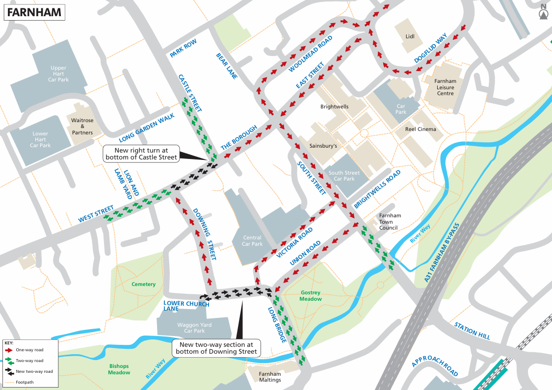 Farnham Road Layout