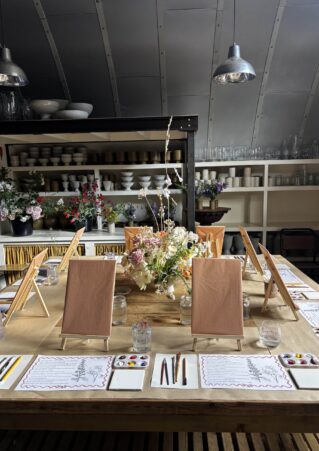 Botanical painting workshop and open studio