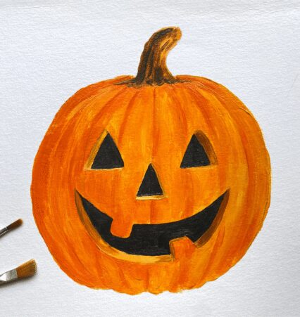 cygnets-art-school-farnham-jack-o-lantern-still-life-with-acrylic