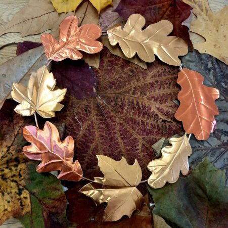 Festival of Crafts: Autumn Copper Wreath