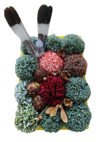 Make Moss Art (in yarn)